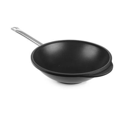 Wok Titanium Professional, HENDI, Titanium professional, ⌀320x(H)100mm | 839010